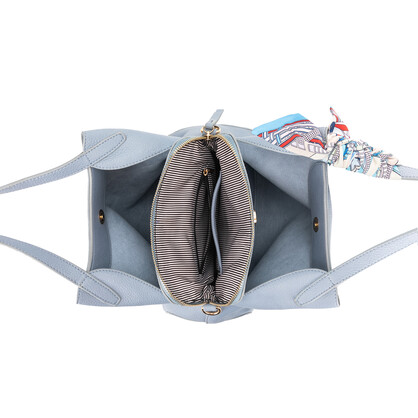 Dune Chambray Crossbody Handbag