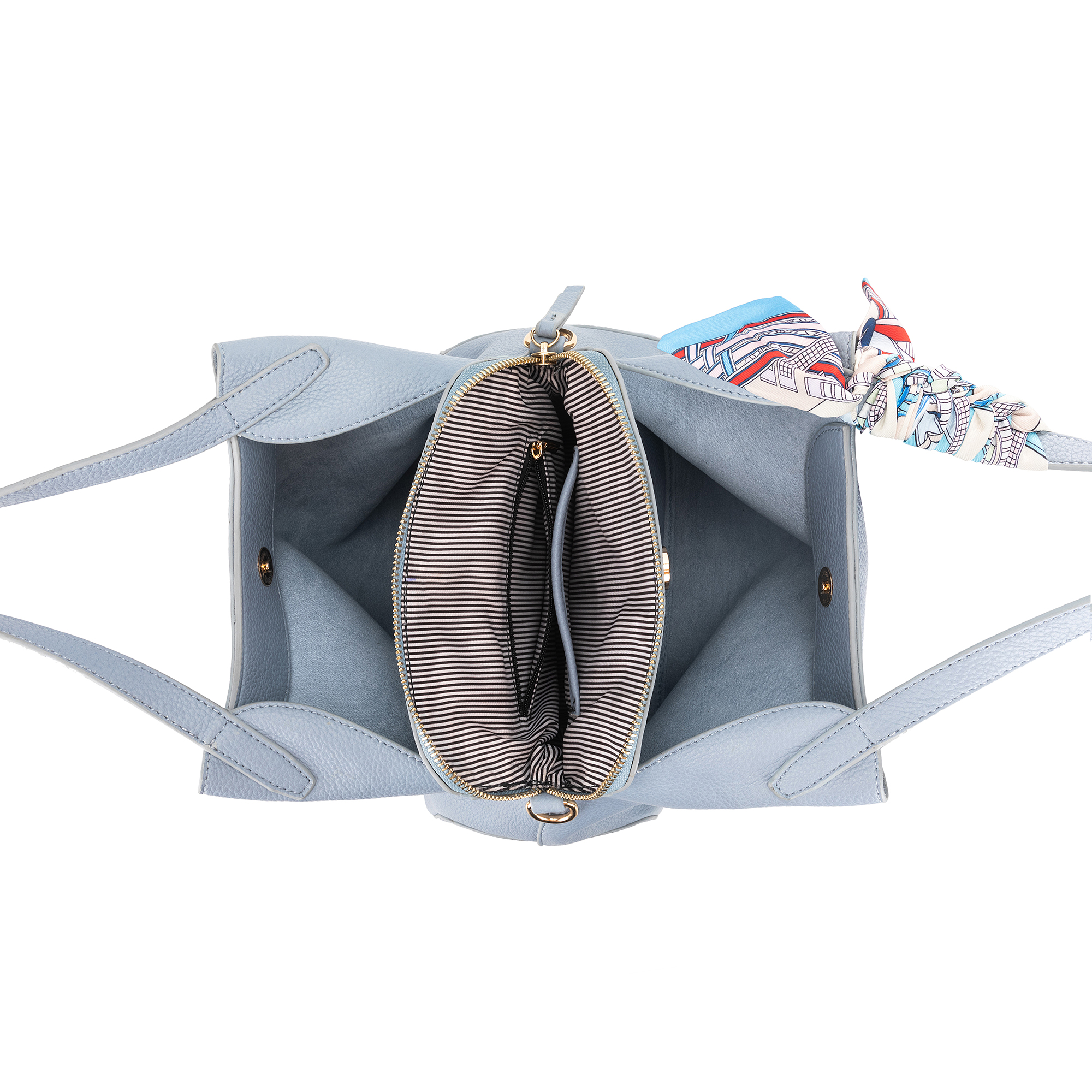 Dune Chambray Crossbody Handbag