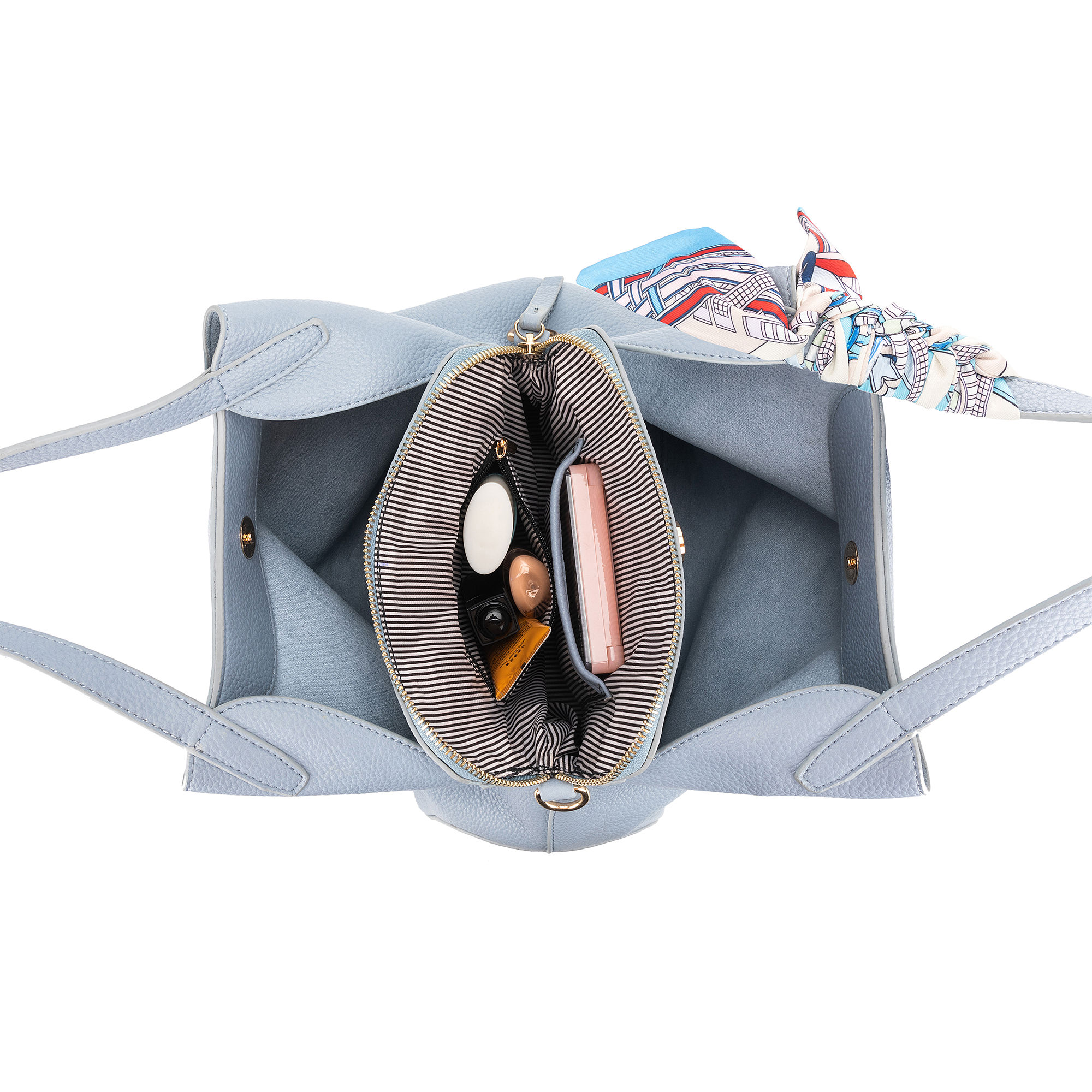 Dune Chambray Crossbody Handbag