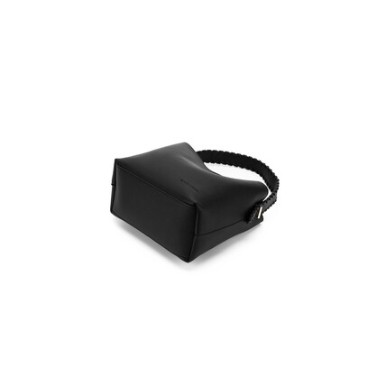 Capella Black 3 Compartment Shoulder / Crossbody Bag