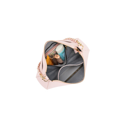 Eloise Marshmallow Pink Crossbody Bag