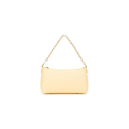 Eloise Lemon Chiffon Crossbody Bag