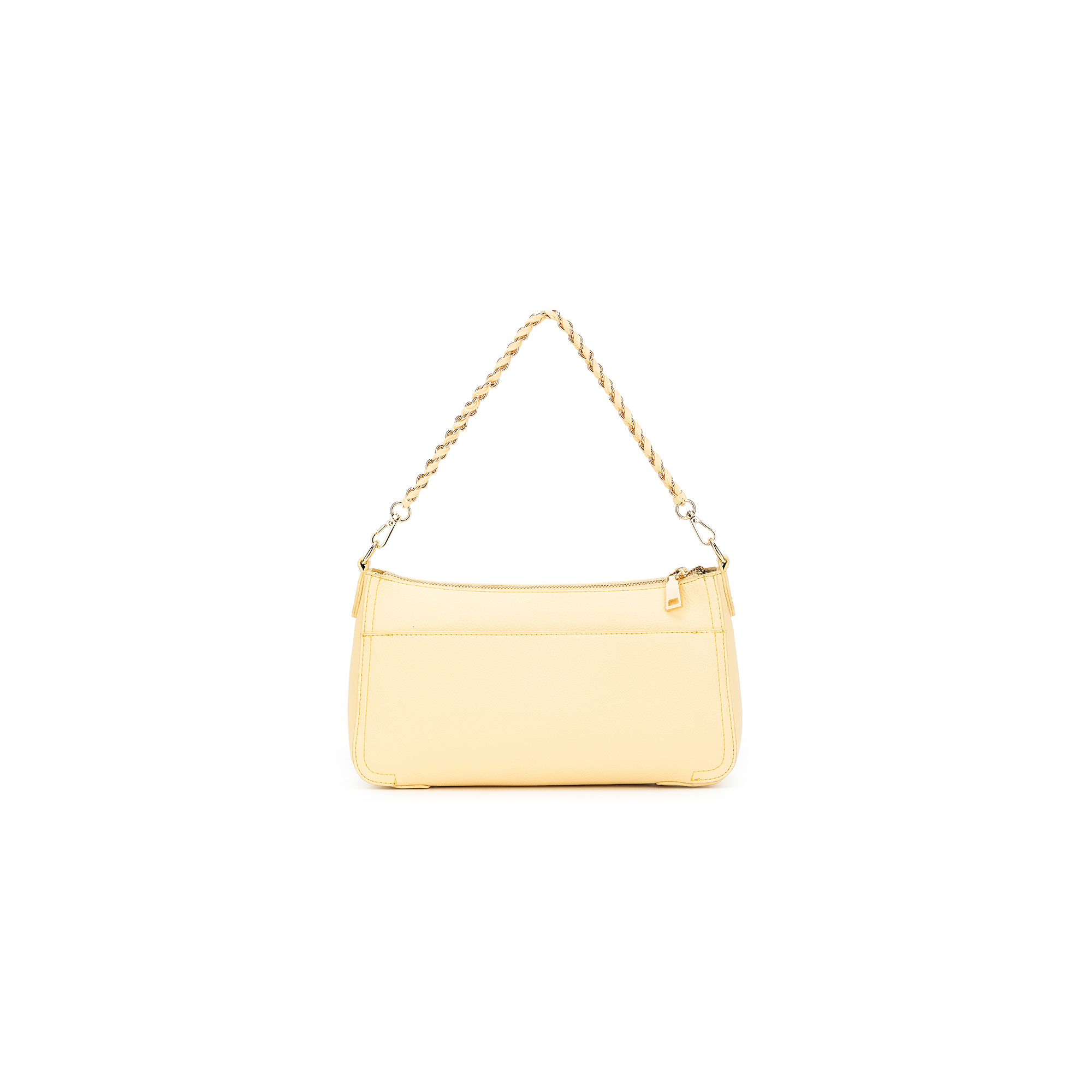 Eloise Lemon Chiffon Crossbody Bag