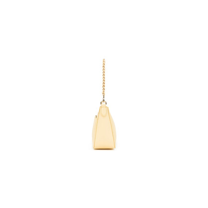Eloise Lemon Chiffon Crossbody Bag