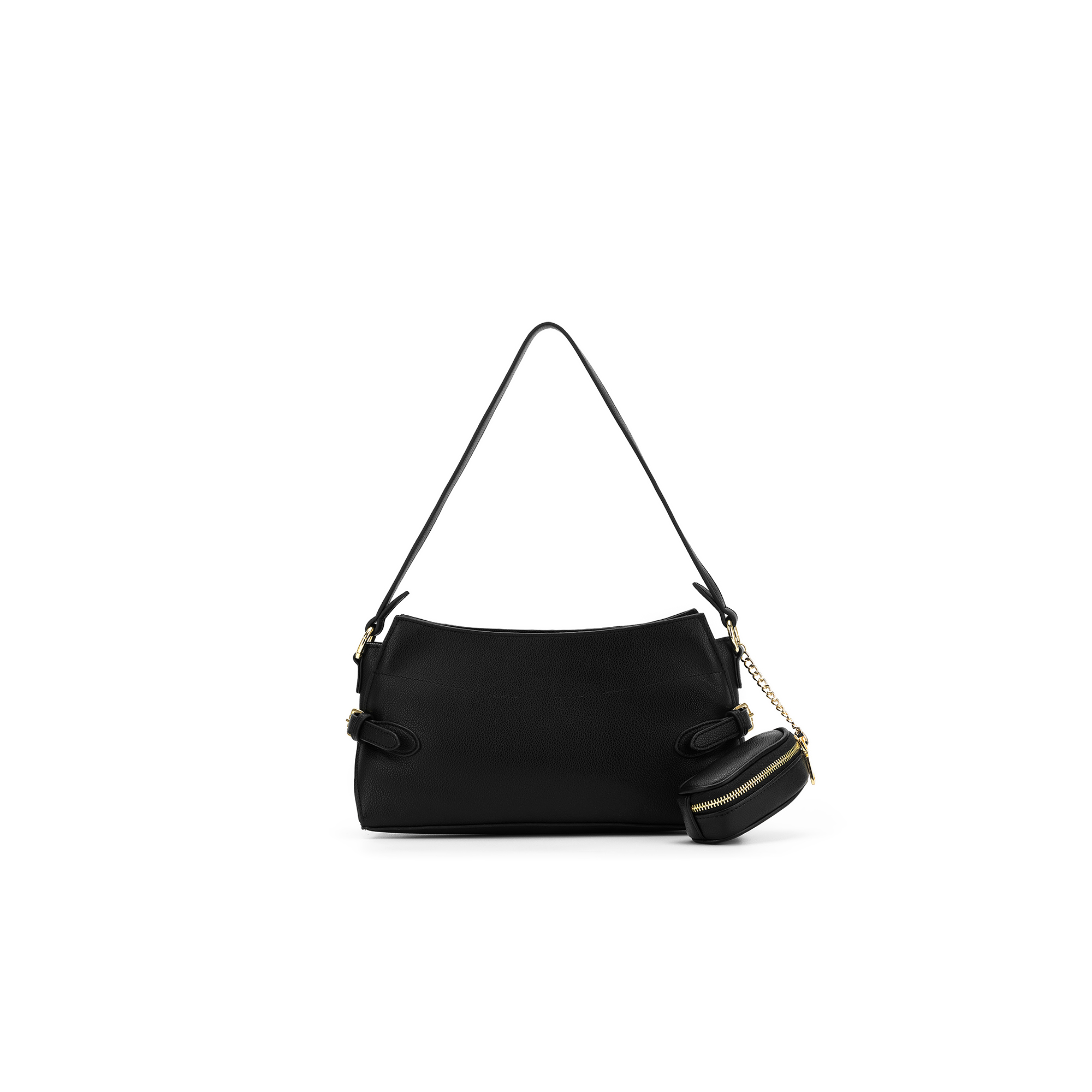 Messina Black East West Shoulder Bag