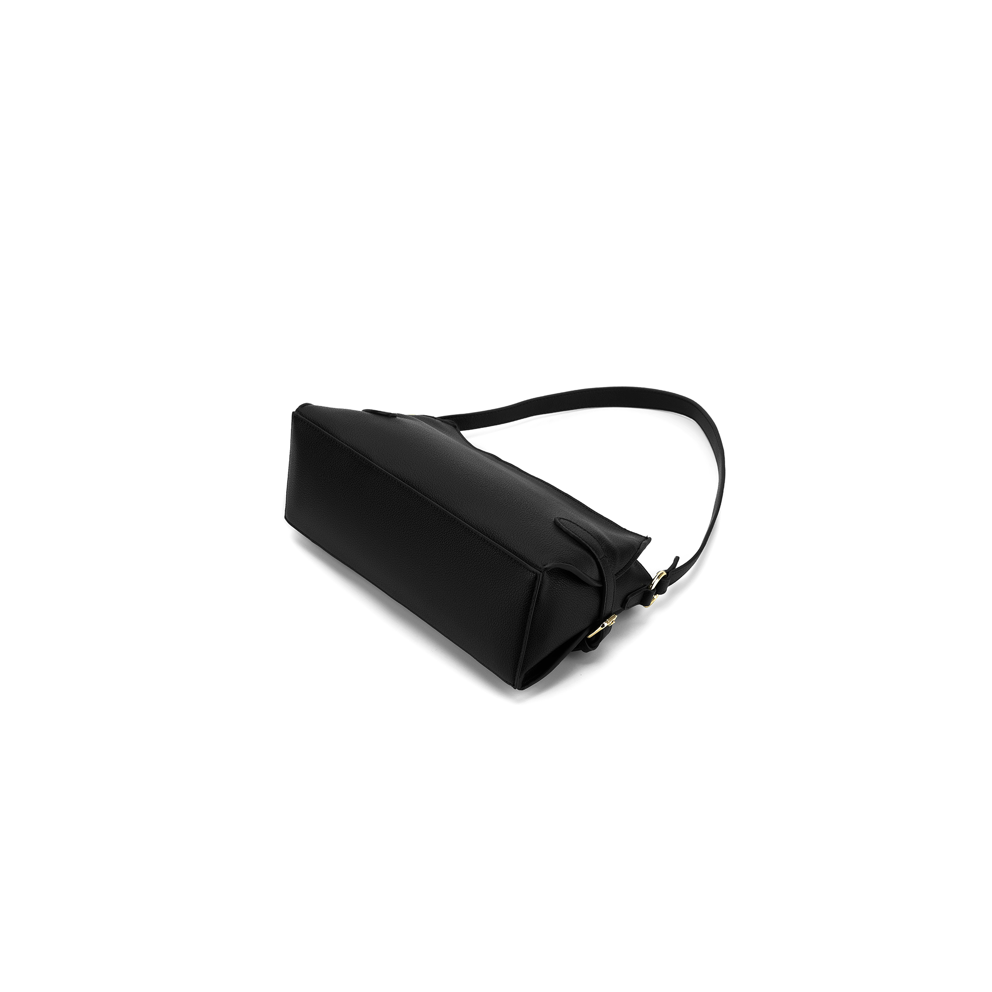 Messina Black East West Shoulder Bag