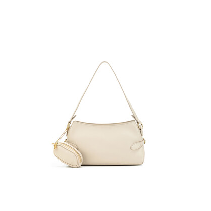 Messina Oatmeal East West Shoulder Bag