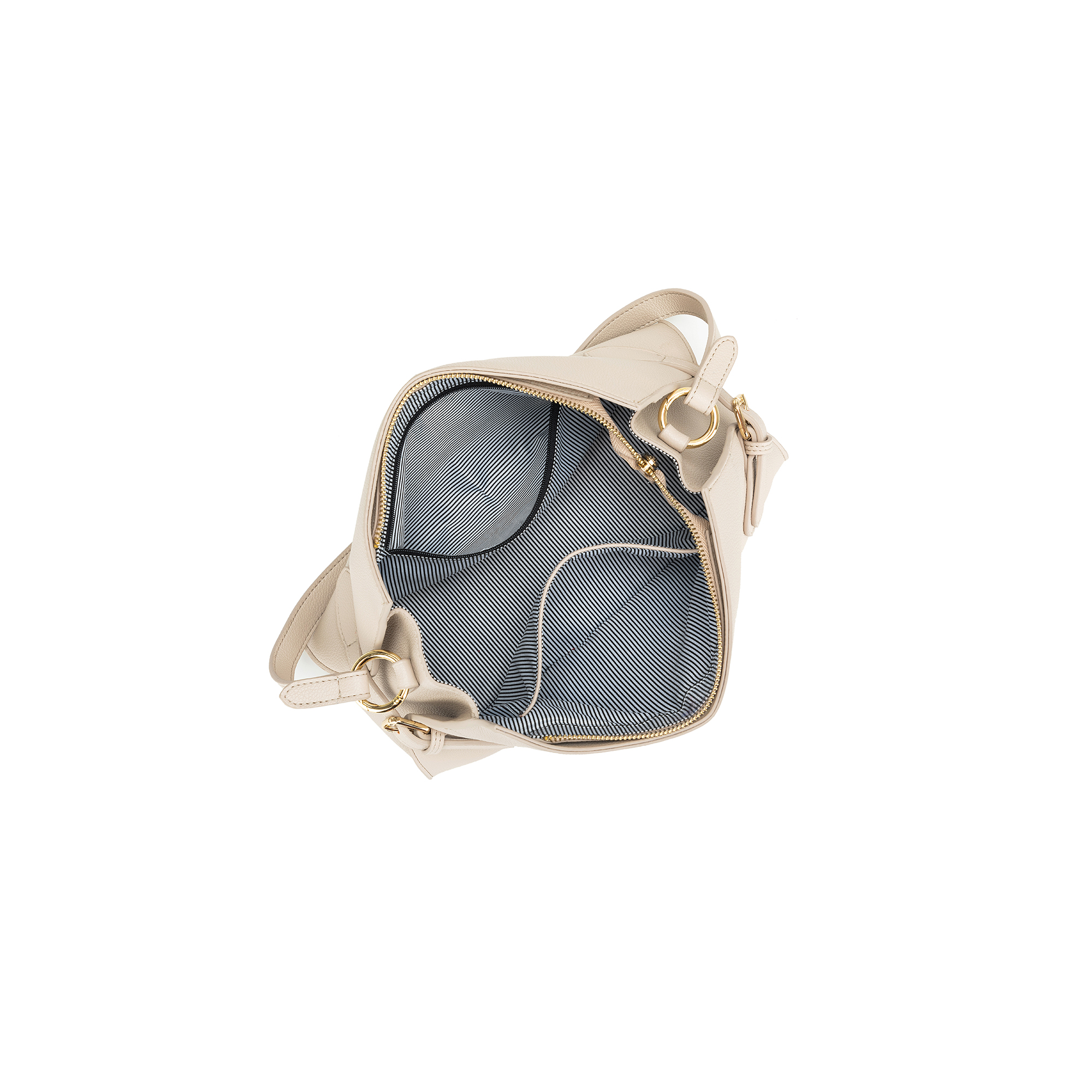 Messina Oatmeal East West Shoulder Bag