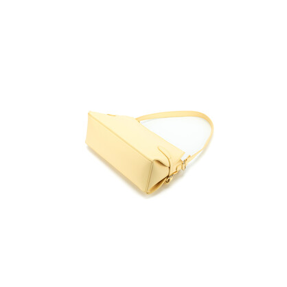 Messina Lemon Chiffon East West Shoulder Bag