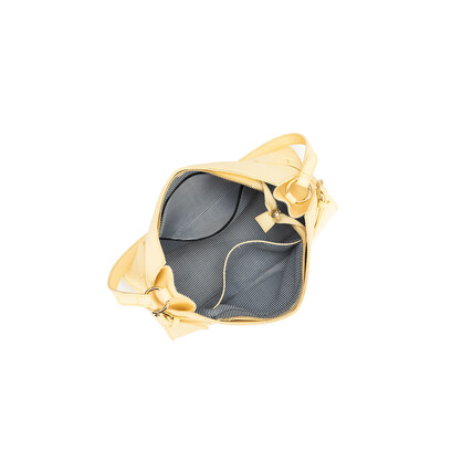 Messina Lemon Chiffon East West Shoulder Bag