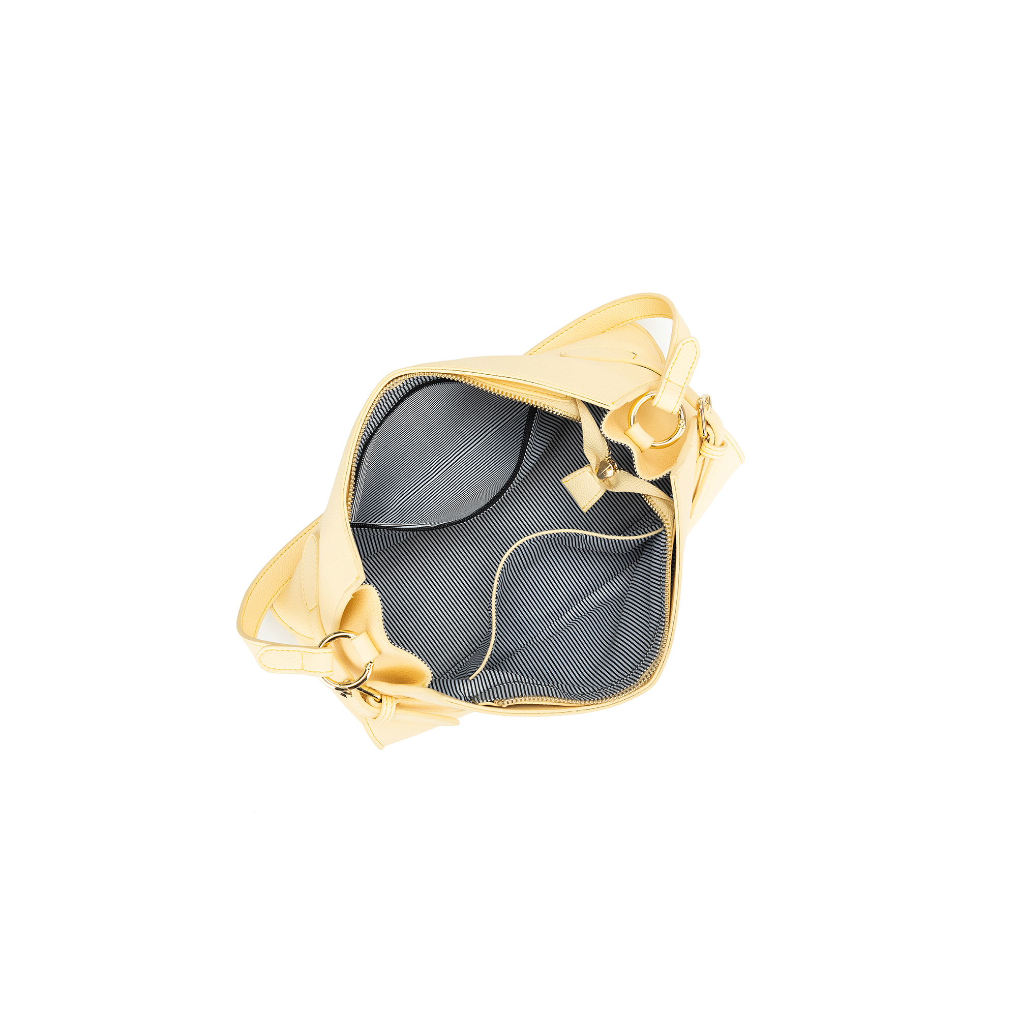 Messina Lemon Chiffon East West Shoulder Bag