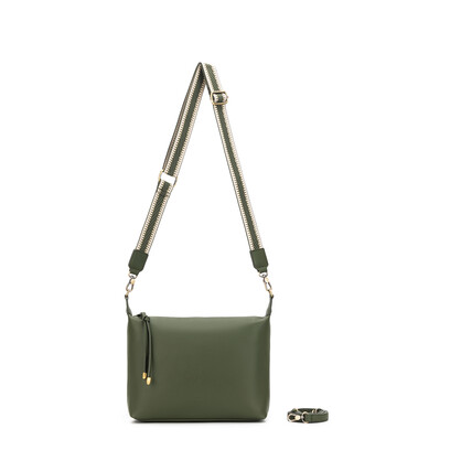 Dana Khaki Crossbody Bag
