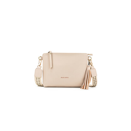 Maggie Oatmeal 3 Compartment Crossbody