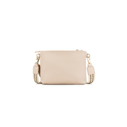 Maggie Oatmeal 3 Compartment Crossbody