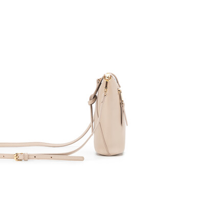 Lainey Oatmeal Phone Crossbody Bag