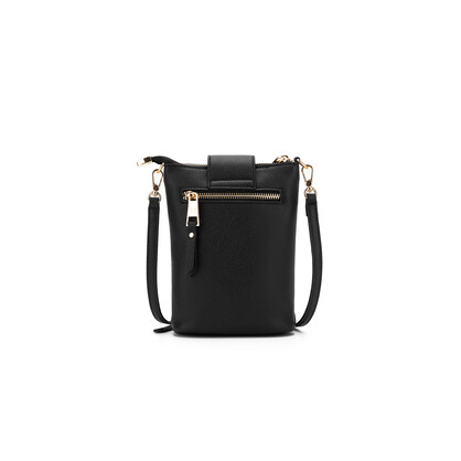 Lainey Black Phone Crossbody Bag