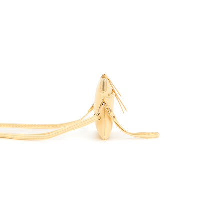 Jessie Yellow Chiffon Crossbody Clutch
