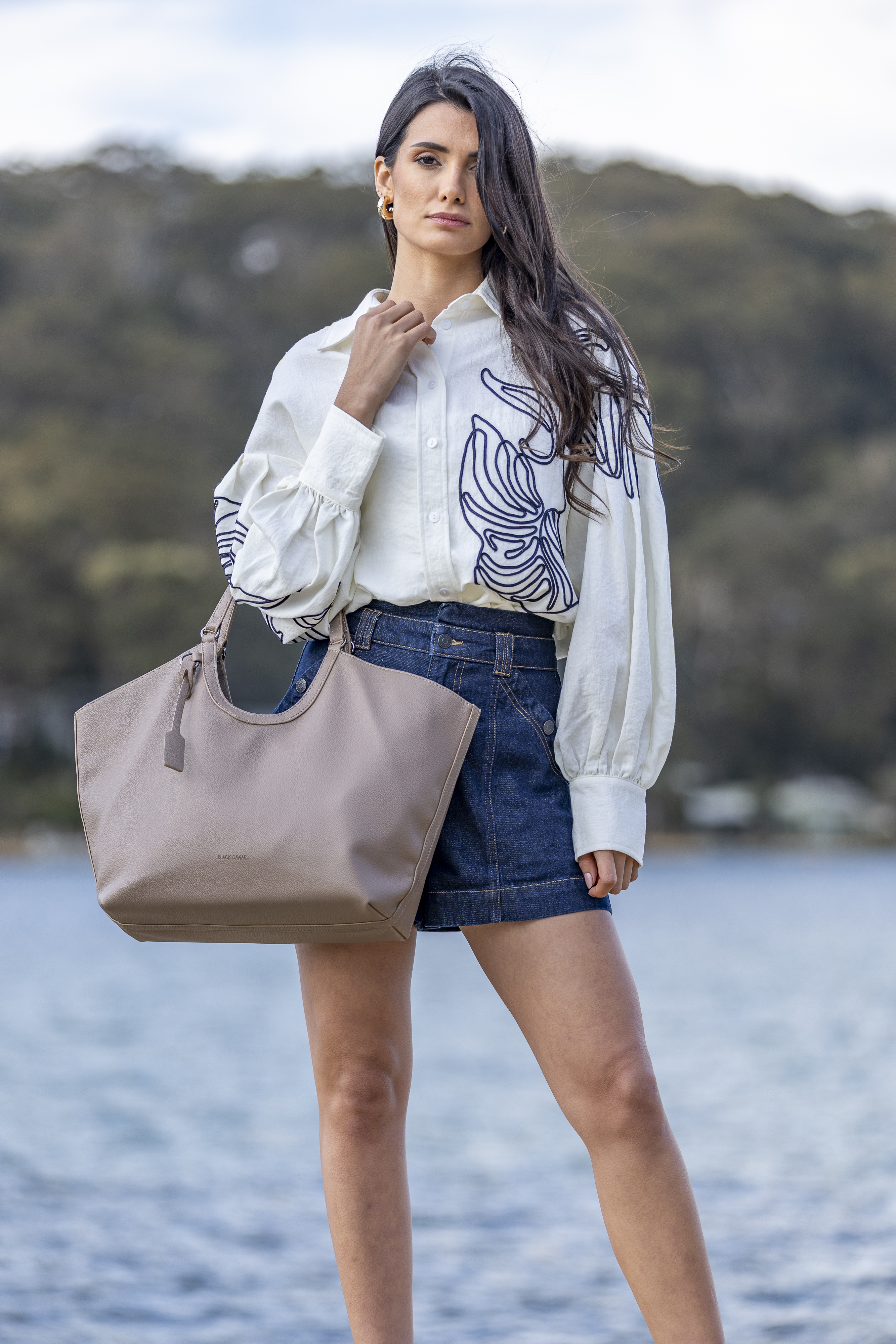 Cielo Mocha 3 Piece Handbag