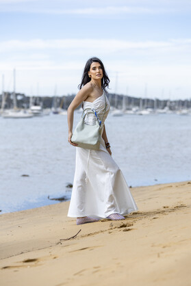 Dune Matcha Crossbody Handbag