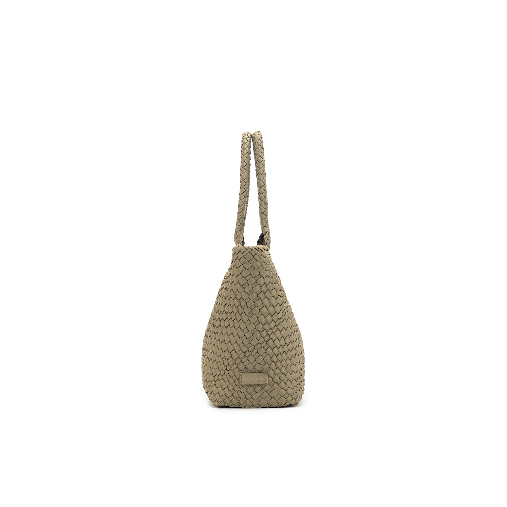 The Hamptons Light Olive NEO 2 Piece Woven Handbag