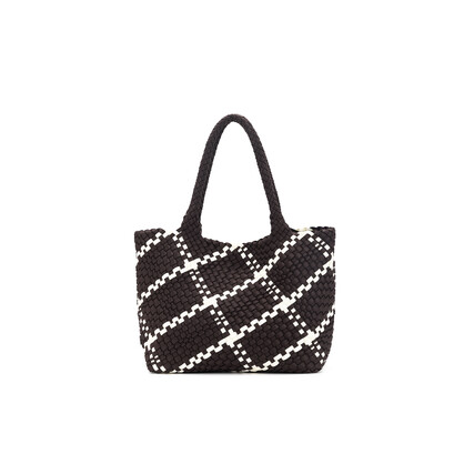 The Hamptons Chocolate 2 Piece NEO Woven Handbag