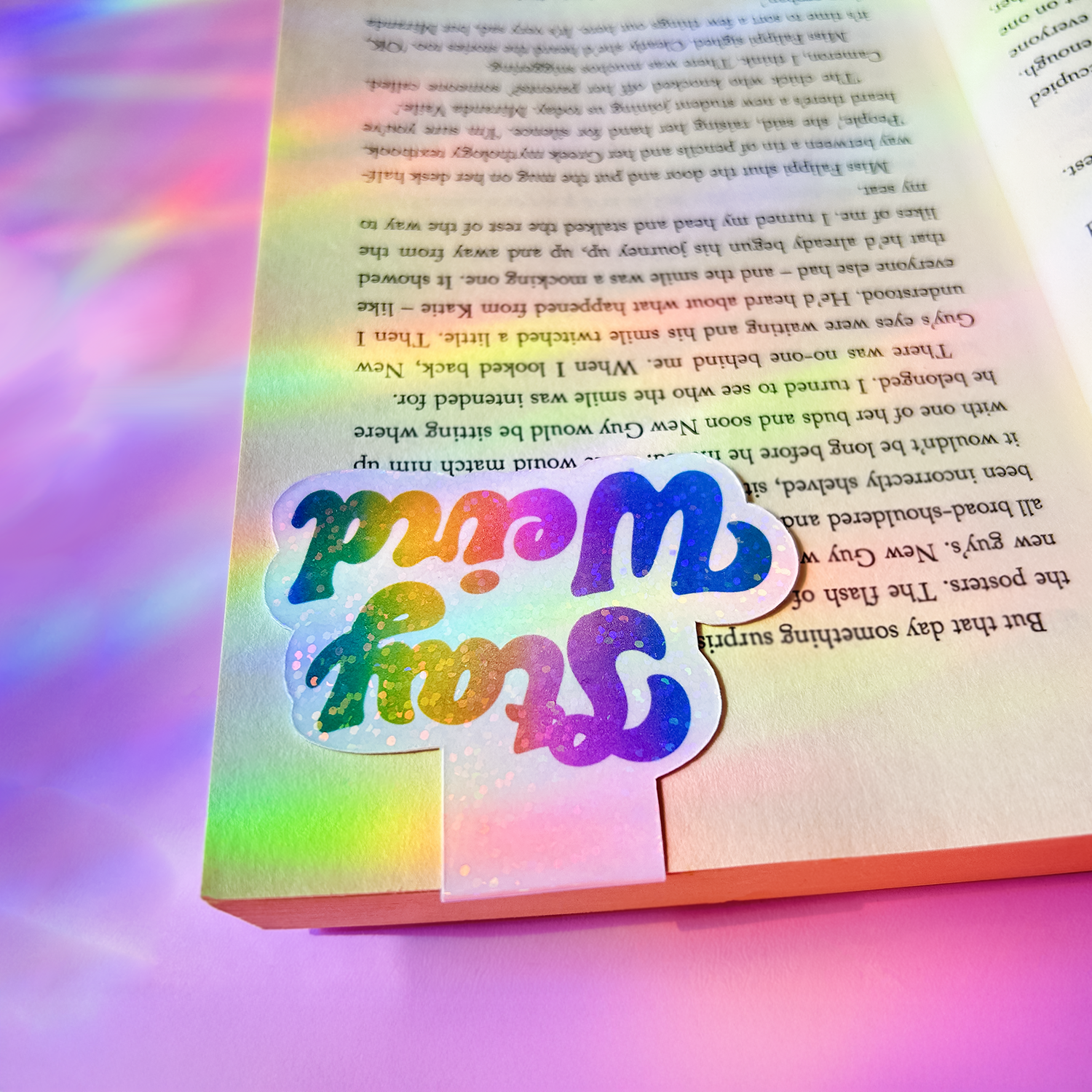 Stay Weird - Magnetic Bookmark