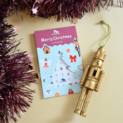 Cute Kids Christmas Nail Stickers