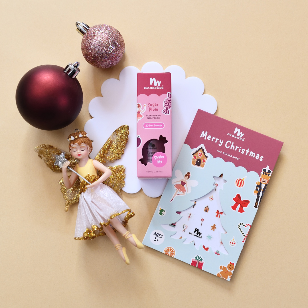 Cute Kids Christmas Nail Stickers