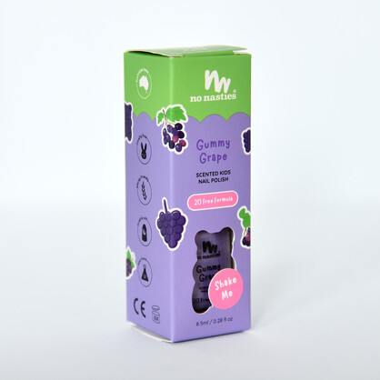 20 FREE Scented Kids Polish - Gummy Grape Purple
