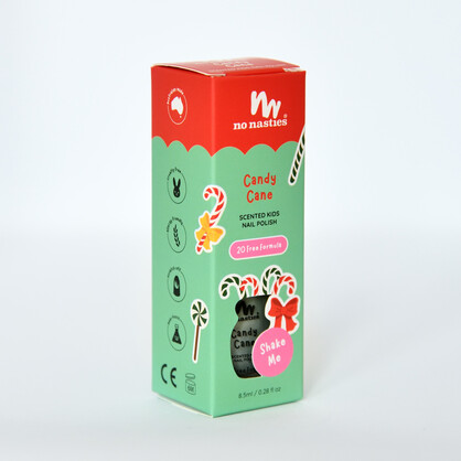 20 FREE Scented Kids Polish Christmas LIMITED EDITION Cane Shimmery