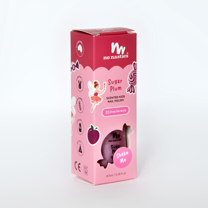 20 FREE Scented Kids Polish  Christmas LIMITED EDITION Sugar Plum Pastel Plum