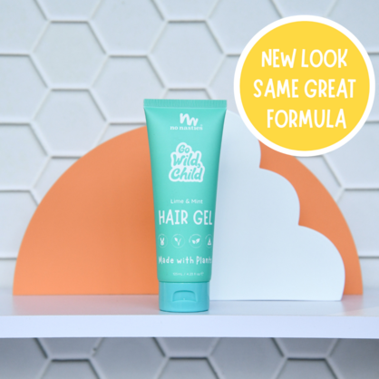 Natural Plant Based Hair Gel in Zesty Lime and Fresh Mint  |  125ml
