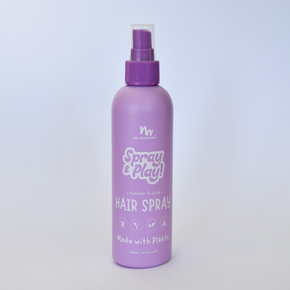 Natural Alcohol Free Hair Spray in Calming Lavender and Fresh Lime  |  200ml