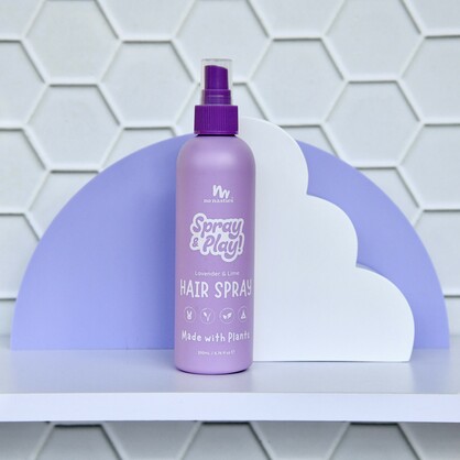 Natural Alcohol Free Hair Spray in Calming Lavender and Fresh Lime  |  200ml