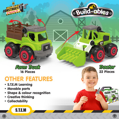 2 in 1 Farm Hand Set