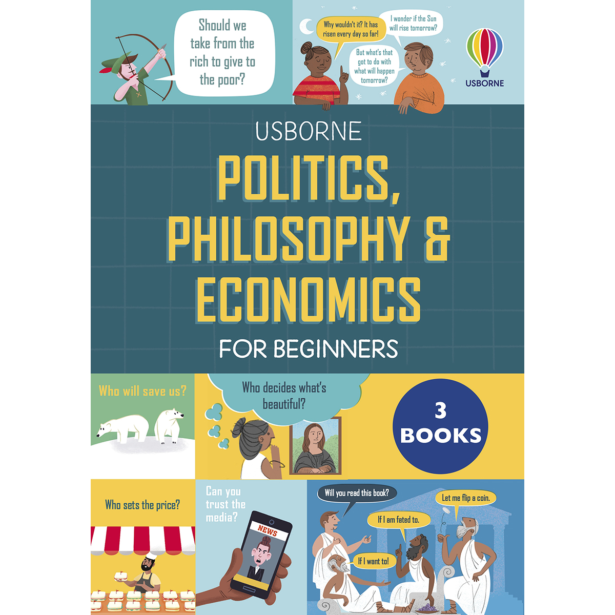 Politics Philosophy & Economics For Beginners Slipcase