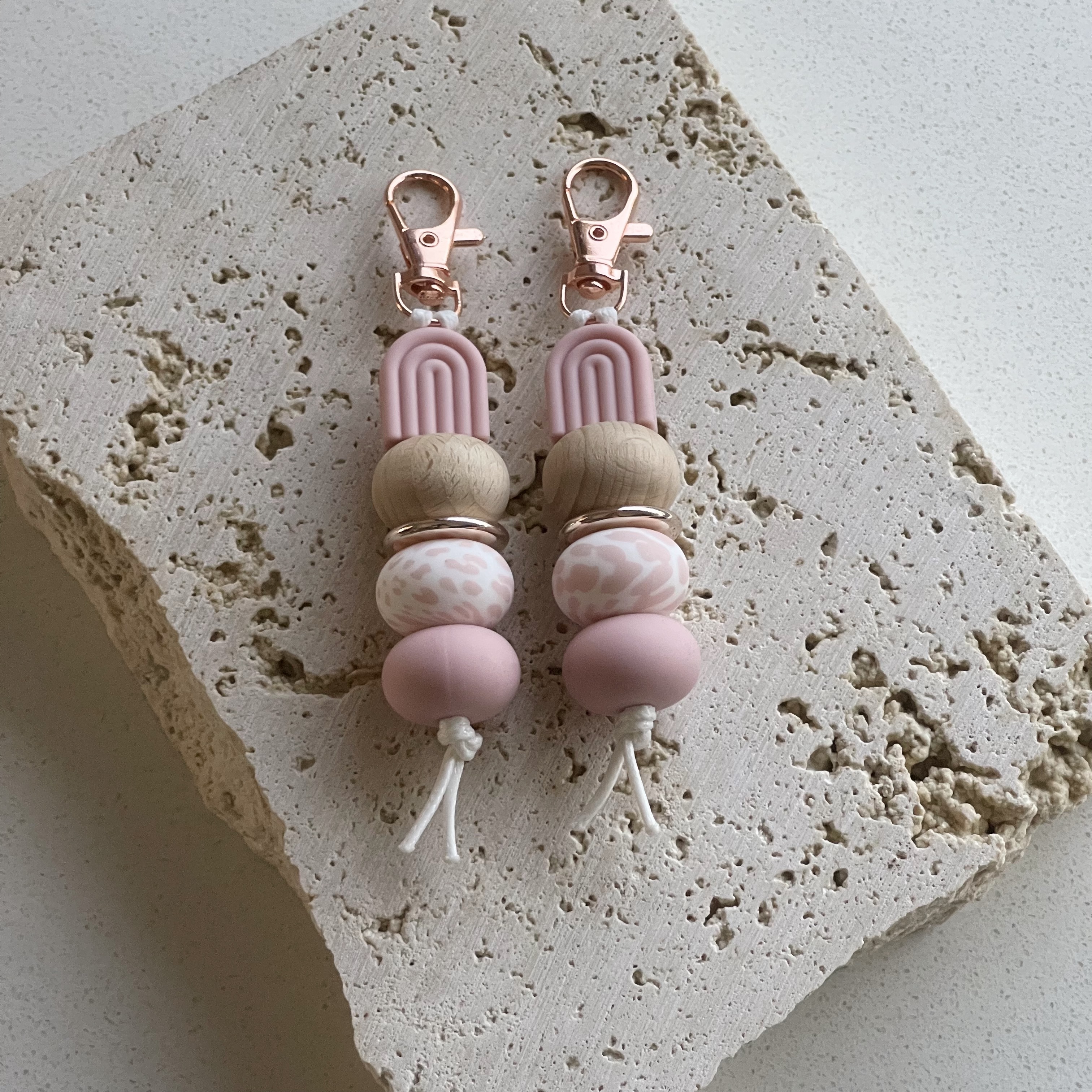 Dusky Rose Arch Keyring