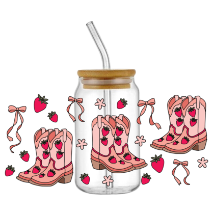 Strawberry Shortcake Boots Tumbler