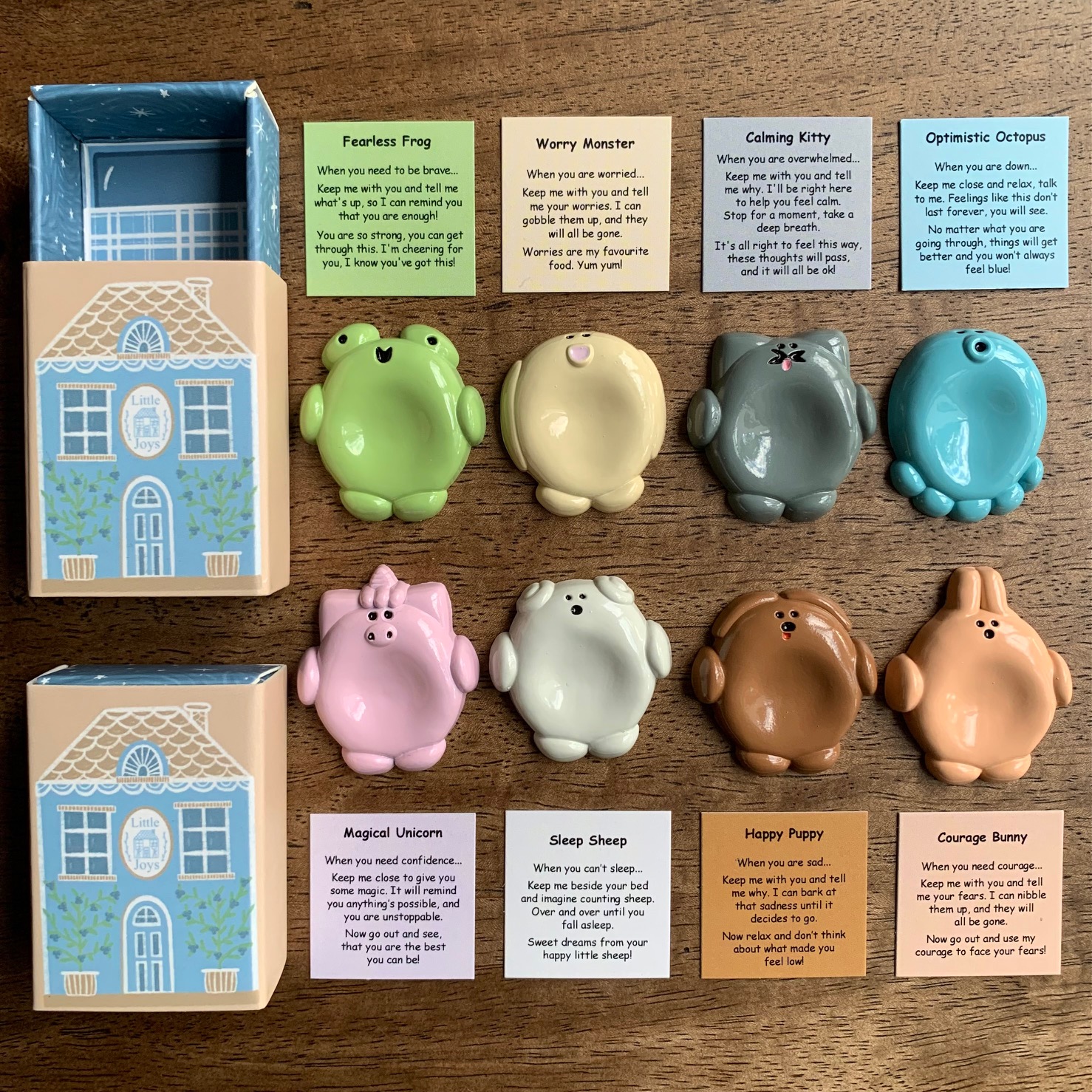 Courage Bunny Worry Stone