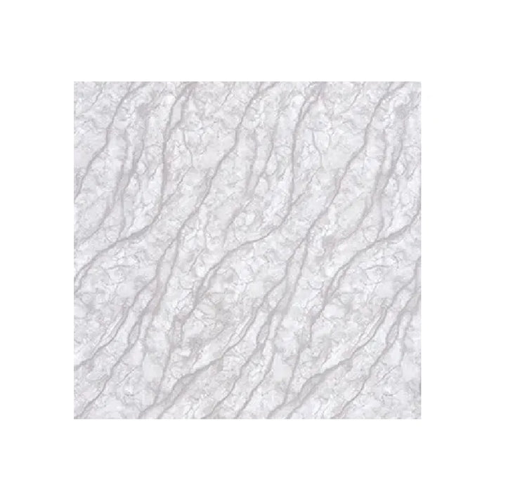 Anyhouz 10pcs Vinyl Tile Self Adhesive DIY Shell White with Crack Pattern Waterproof Floor 3D Wallpaper