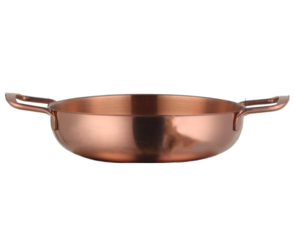 Anygleam Stock Pot 2pcs Rosegold-S-L Stainless Steel HotPot Without Lid Single-Layer Cooking Soup Noodle Sea Food Home Kitchen Tools