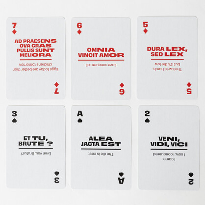 Latin Playing Cards
