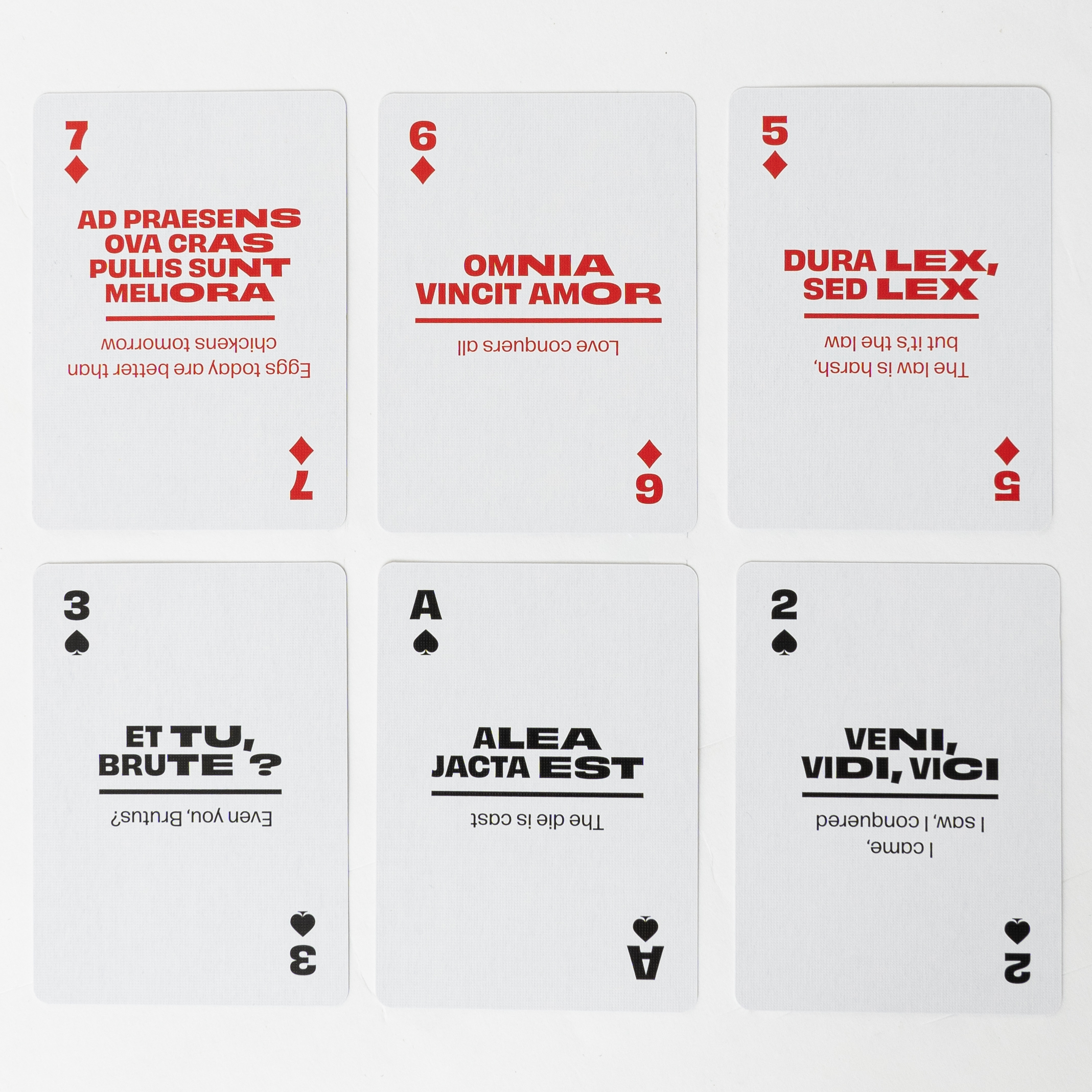 Latin Playing Cards