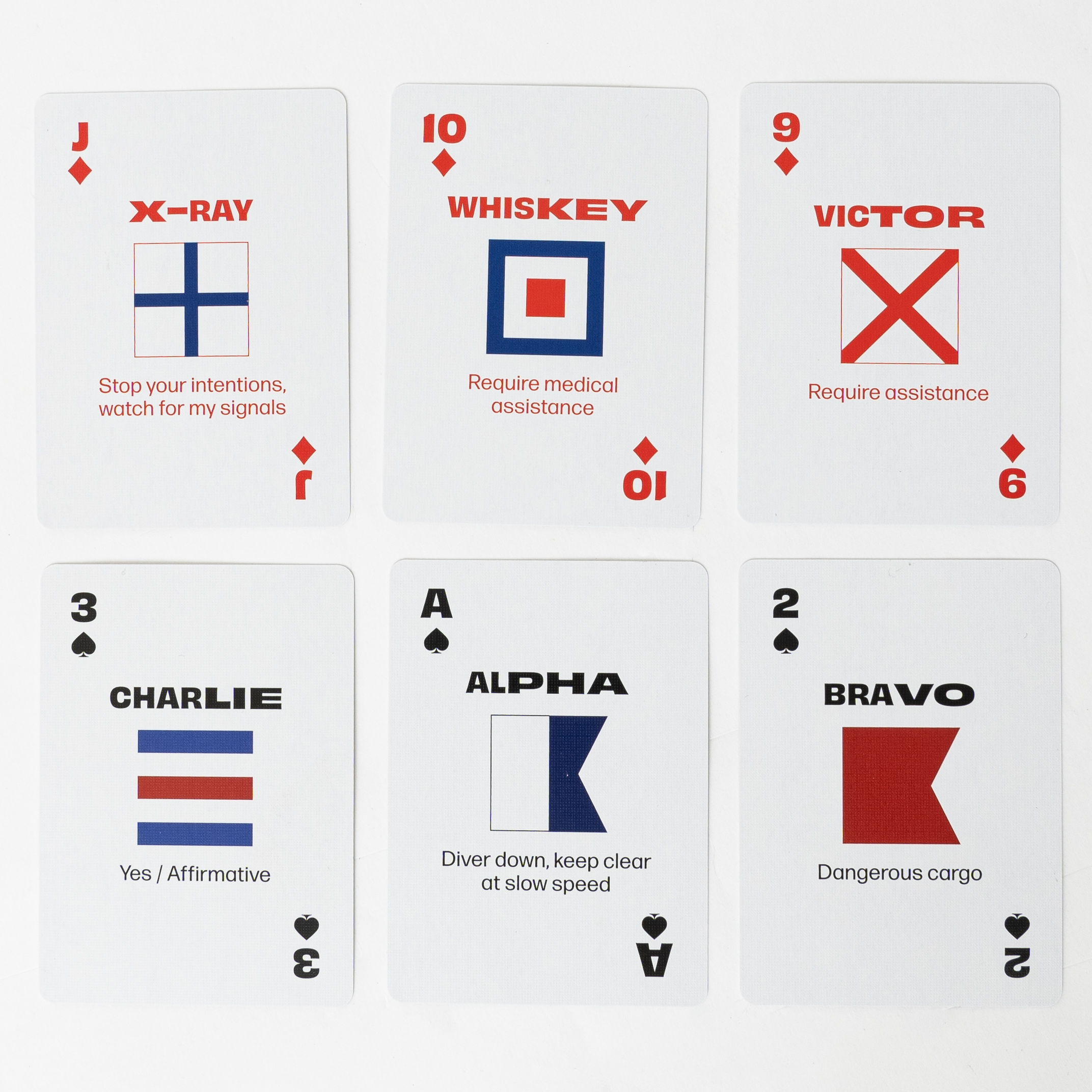 Nautical Flags Playing Cards