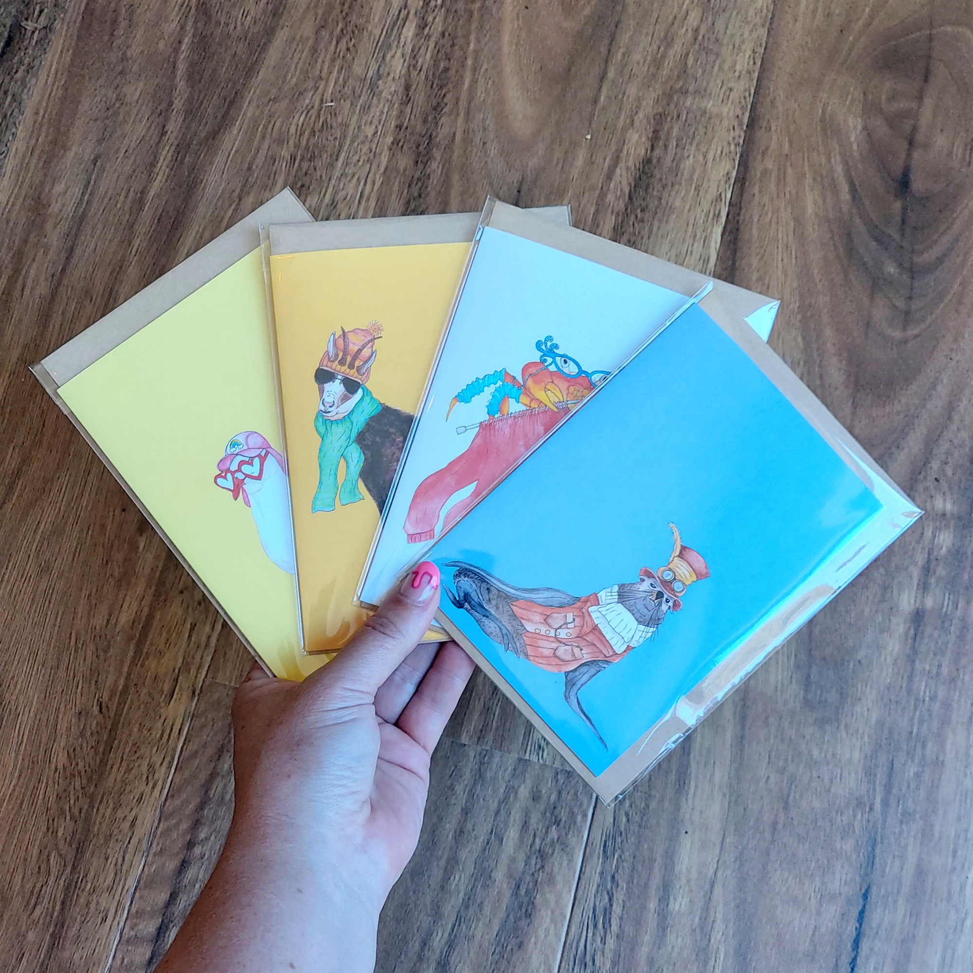 Cathy the Crab Greeting Card