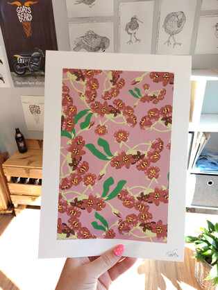 Pittosporum A4 Art Print