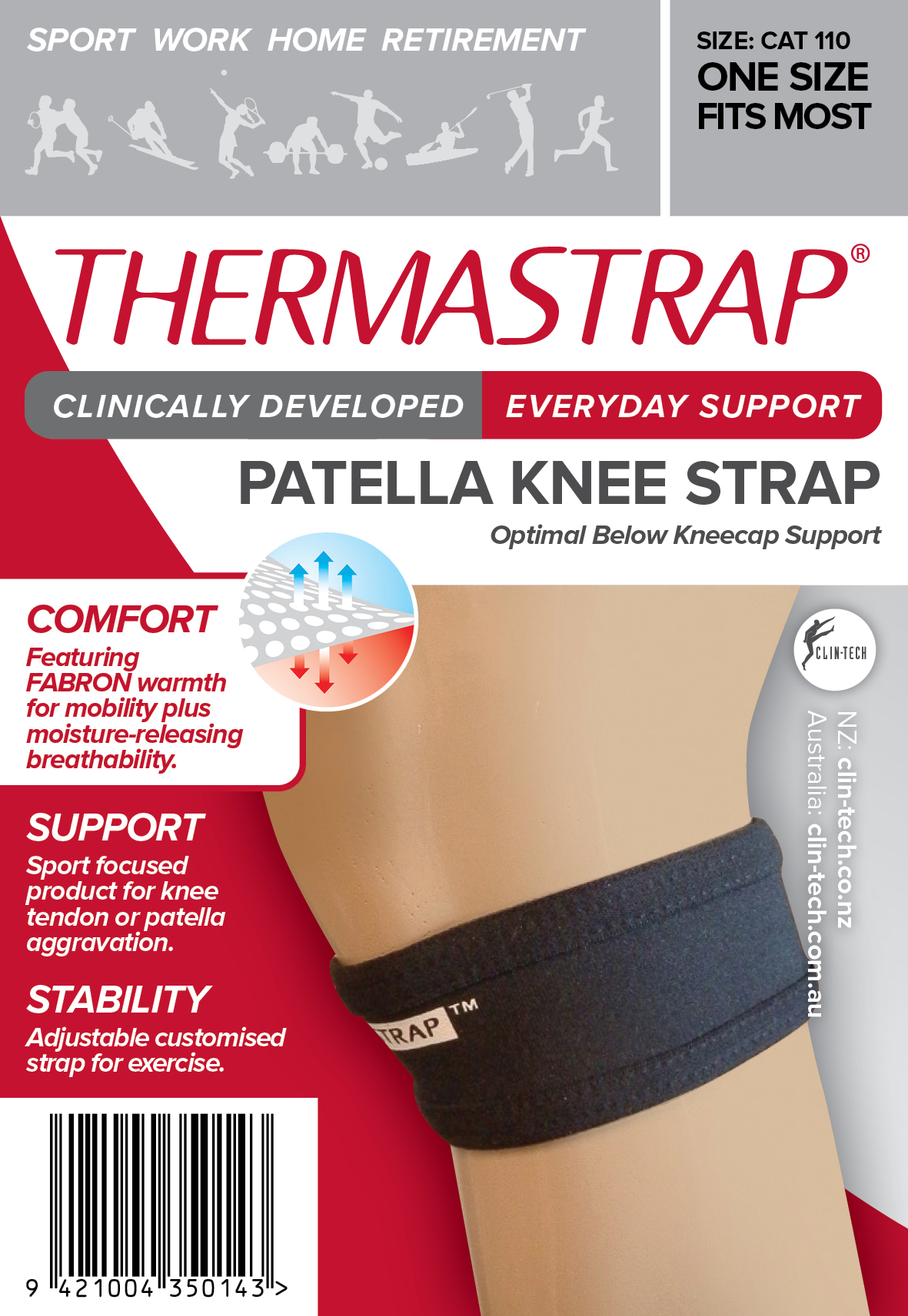 Thermastrap Patella Strap OSFM