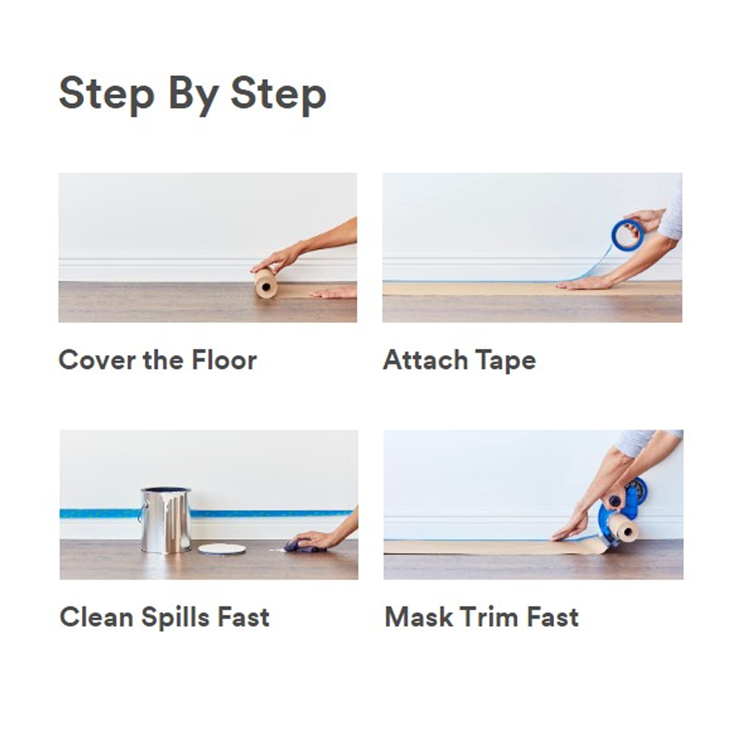 Waterproof Temporary Floor Protection Paper Board Fiberboard Roll, 1m x 30m