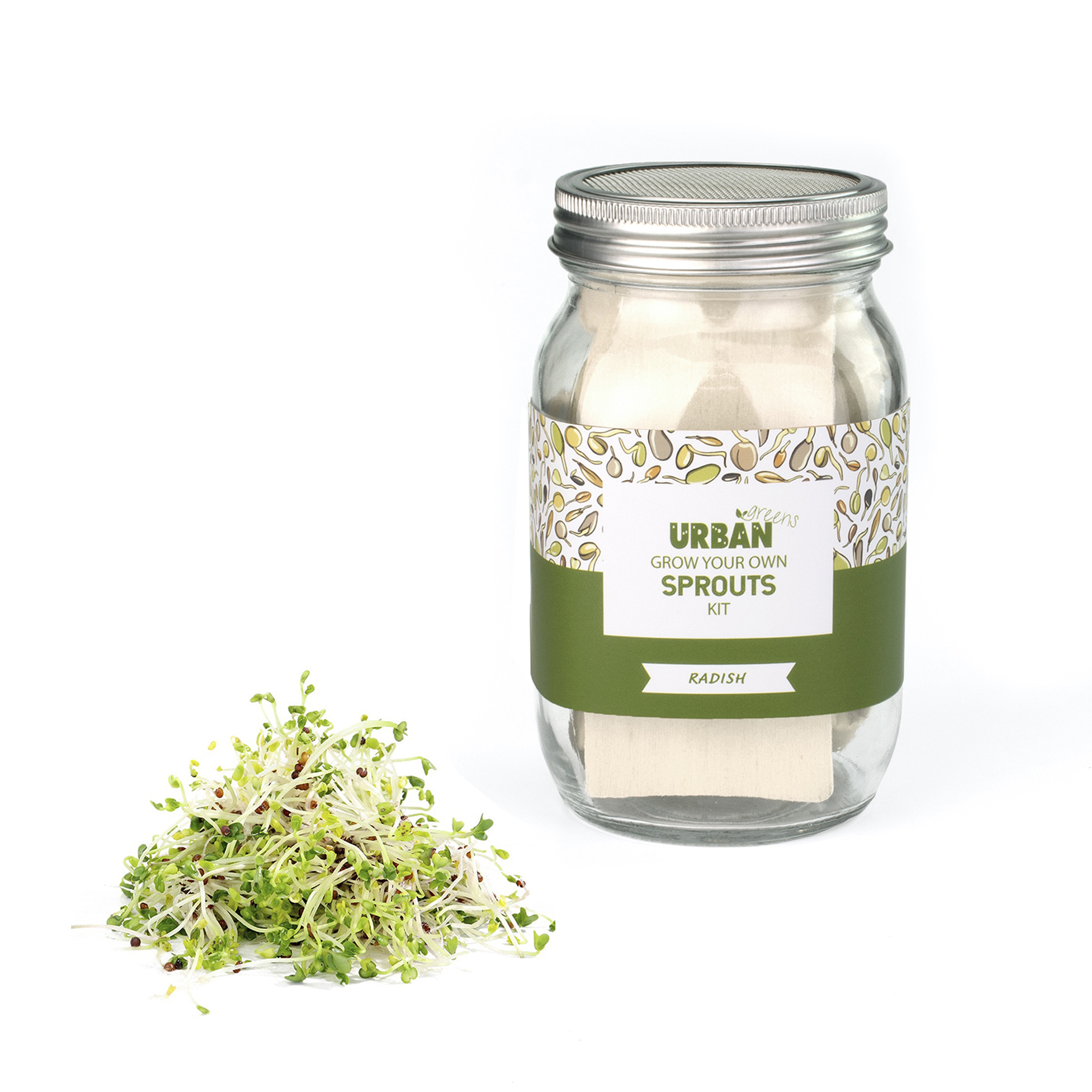 Urban Greens Sprout Kit - Radish
