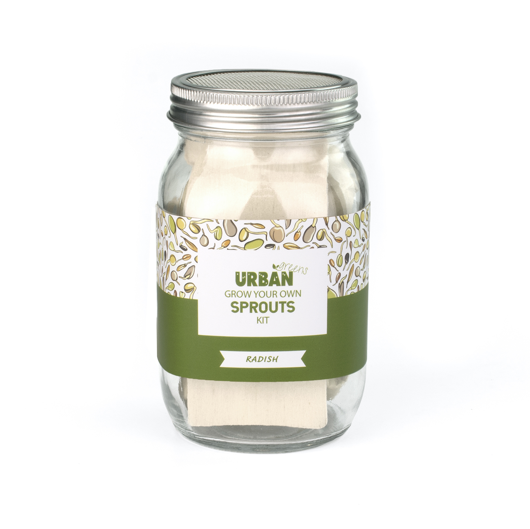 Urban Greens Sprout Kit - Radish
